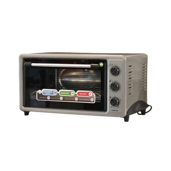 General Gold Electric Oven 45 Liter Silver 2034W | 500-MMS